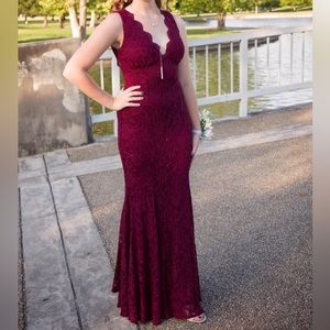 Fit and Flare Prom Dress